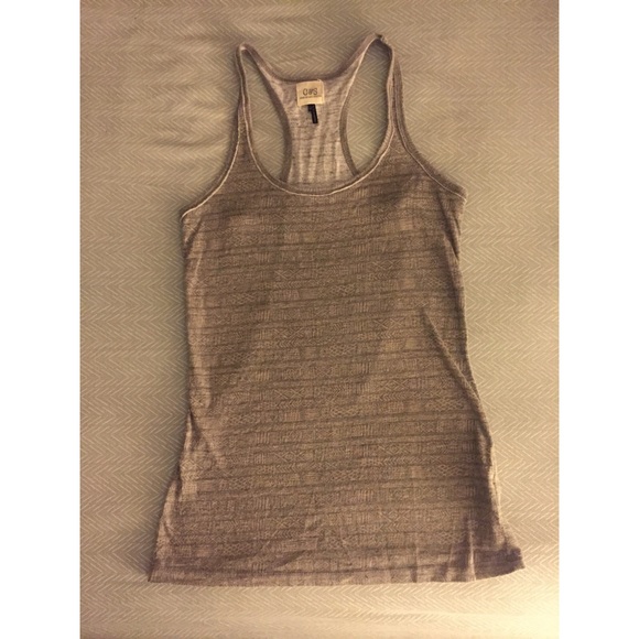 Grey Tribal Racerback Tank