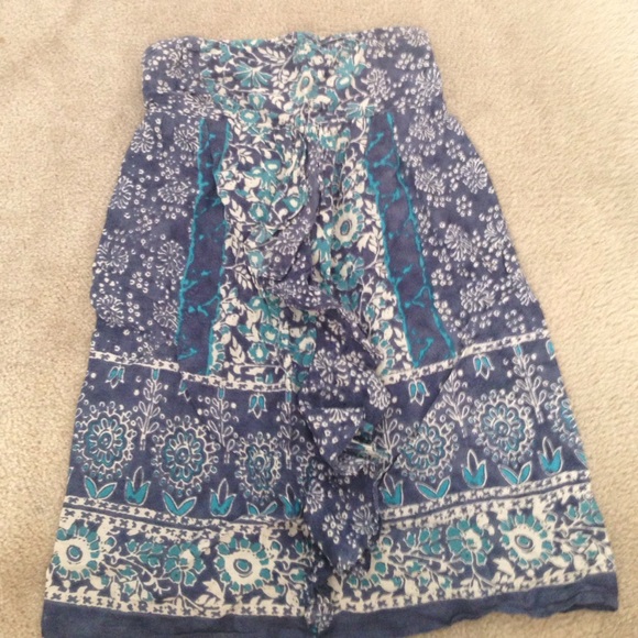 American Eagle strapless dress