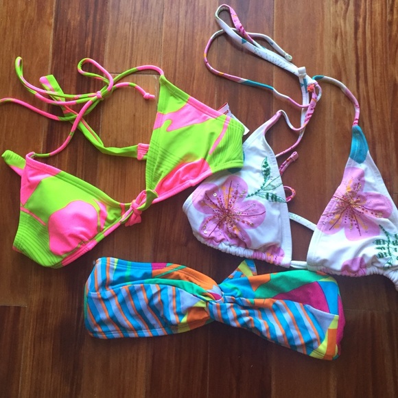 Bundle of bikini tops!