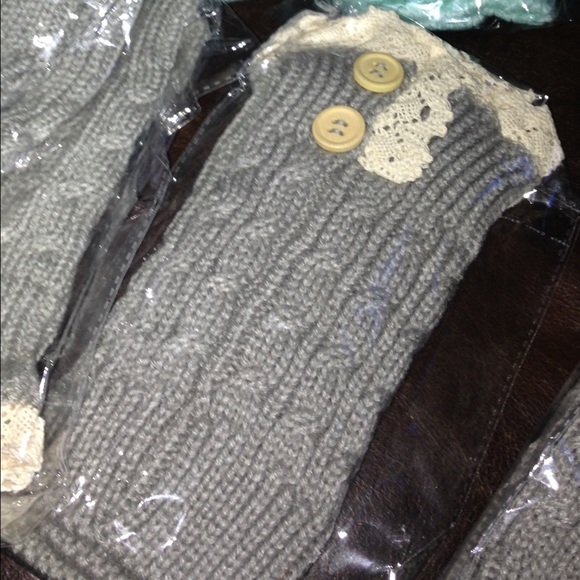 Brand new heather gray boot socks!