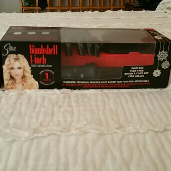 Rod curling iron gift set