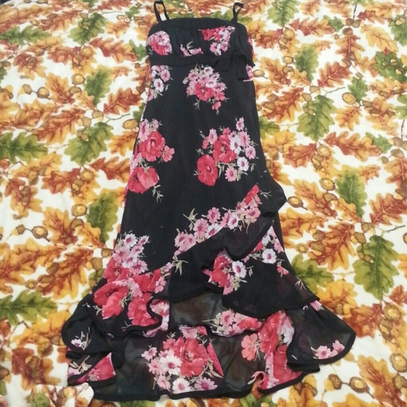 Beautiful floral maxi dress