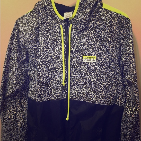 PINK by Victoria's Secret Zip up Windbreaker