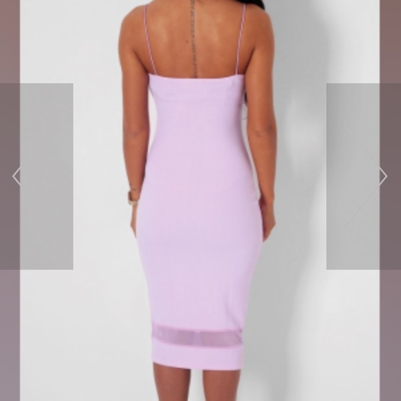 SOLD ! New w/ tag pink boutique juniper lilac midi - Picture 2 of 4