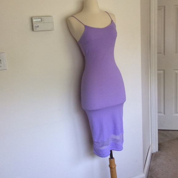 SOLD ! New w/ tag pink boutique juniper lilac midi - Picture 3 of 4