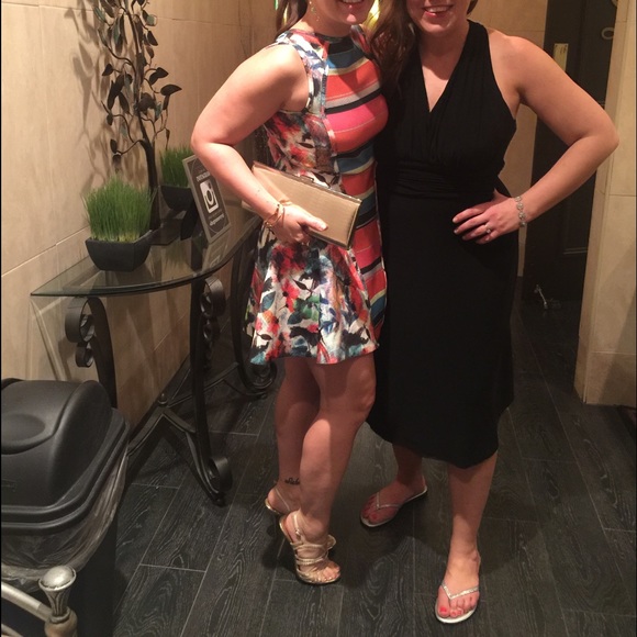 MyPlace rainbow striped A-Line dress from Brazil 4 - Picture 2 of 3