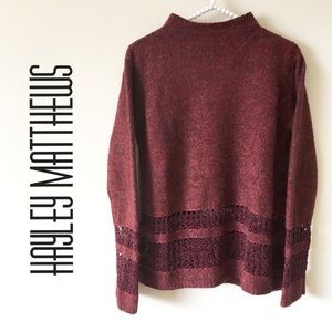⌛️Gone 3/14⌛️NWOT Hayley Matthews Sweater