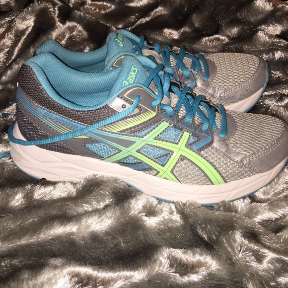 Basically new Turquoise and Mint Asics - Picture 1 of 2