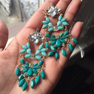 Gorgeous Ombré Chandelier Earrings