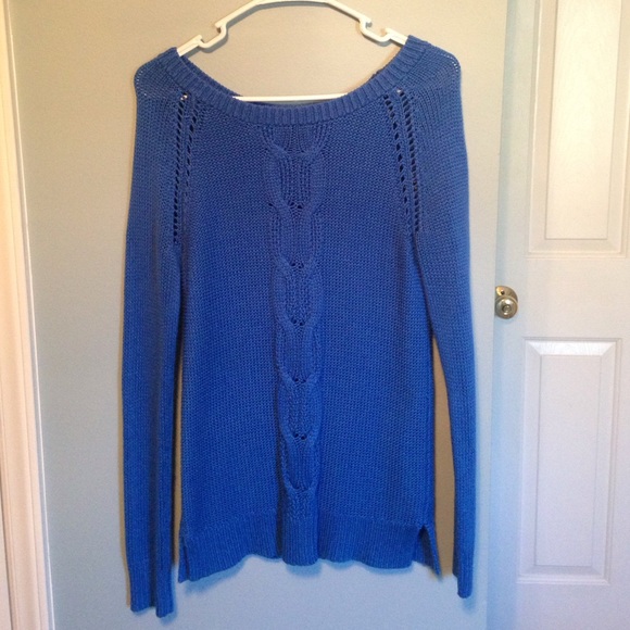 Blue sweater