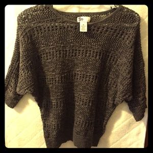 Taupe Knit Top- Size Medium