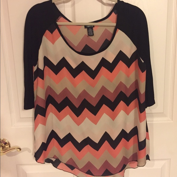 Chevron blouse