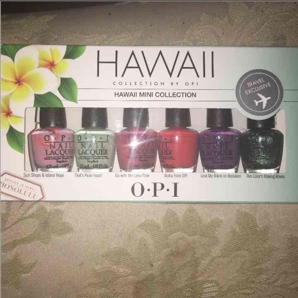 OPI Hawaii mini nail polish collection