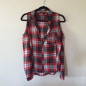 Long sleeve plaid shirt