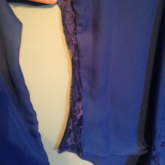 Sheer button down top - Picture 4 of 4