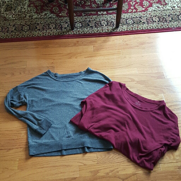 2 AEO plush crews
