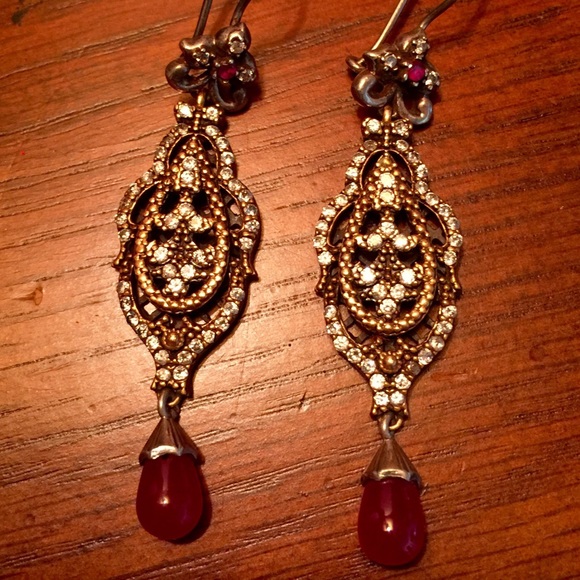 Summerturkish 925 Silver Ruby Rhinestone - image 3