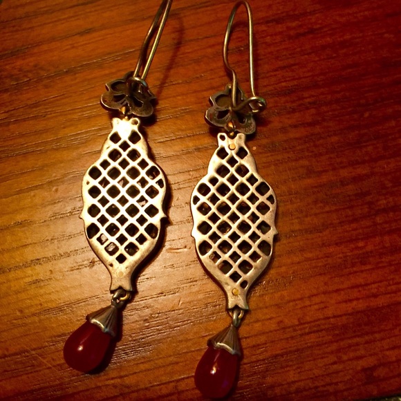 Summerturkish 925 Silver Ruby Rhinestone - image 4