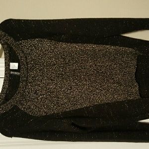 H&M gold and black oversized sweater size small!