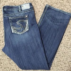 Silver "Aiko" Jeans size 18