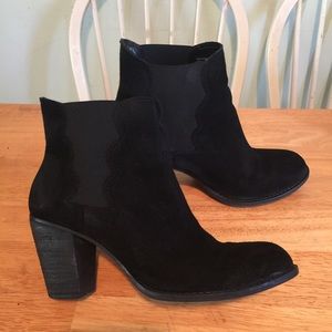 Steve Madden suede ankle boots