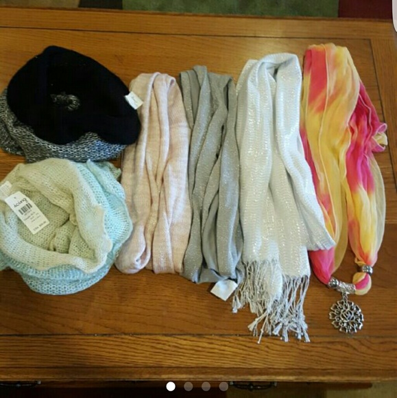 Sequin Sparkle Infinity Scarve Bundle