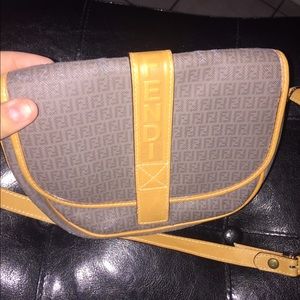 Vintage Fendi short strap bag