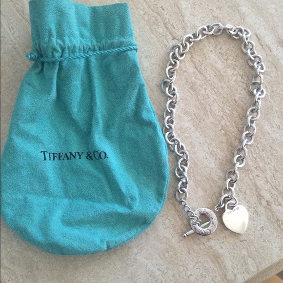 Authentic Tiffany & Co heart necklace