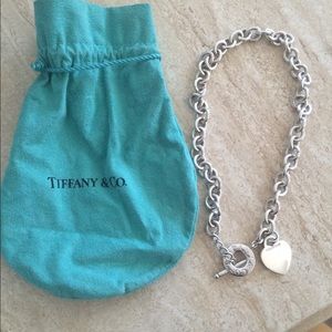 Authentic Tiffany & Co heart necklace