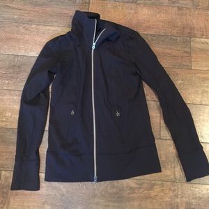 All black lulu lemon jacket