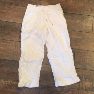 Lulu lemon cropped track pant