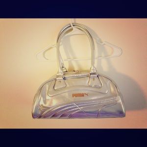 Silver Puma Purse