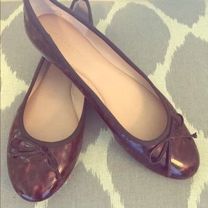 Banana Republic Patent Tortoise Ballet Flats - 10