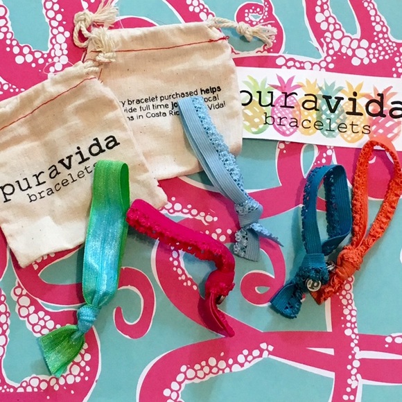 Pura Vida Accessories New Hair Tie Bundle Poshmark