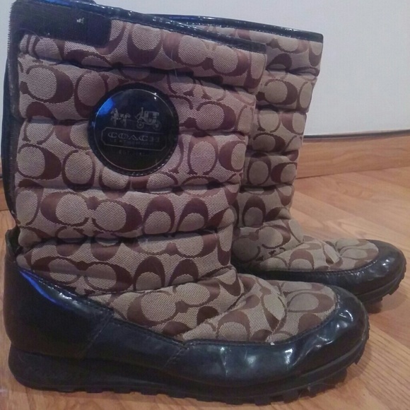 Coach Snow Boots Mid Calf