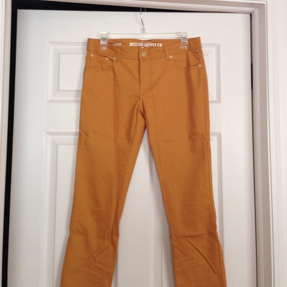 Mustard yellow jeans