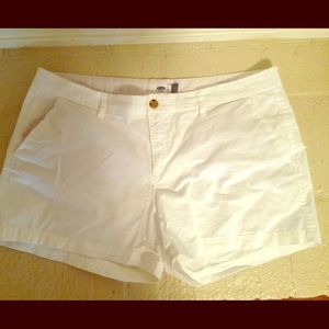 White Shorts