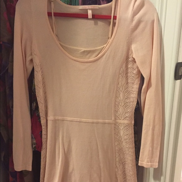 Light pink Victoria's Secret sweater dress