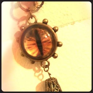 Handmade Cat Eye Necklace