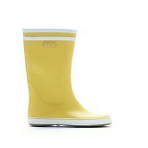 Women's Aigle Malouine Yellow Rainboots  Size 7