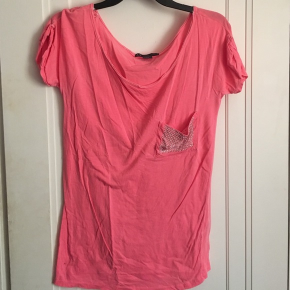 Hot pink top