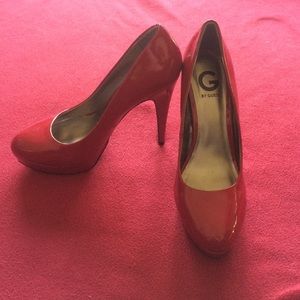 Ruby Red 4 inch Heels size 10M