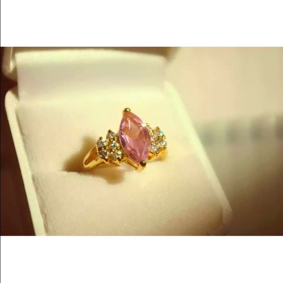 Pink sapphire ring - Picture 2 of 4