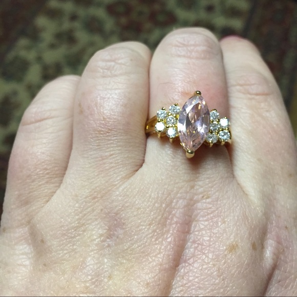 Pink sapphire ring - Picture 3 of 4