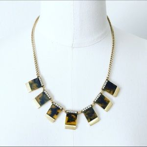 Jcrew Factory Tortoise Shell Necklace