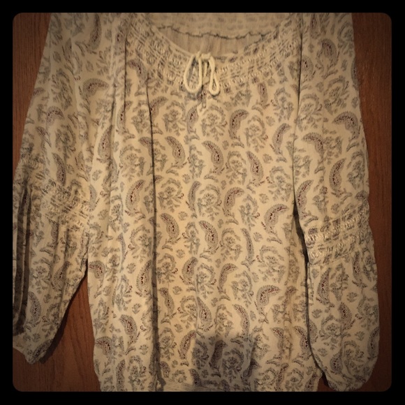 American Eagle boho shirt.
