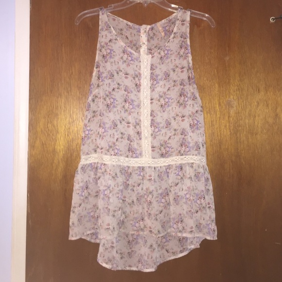 Adorable floral tank from Anthropologie