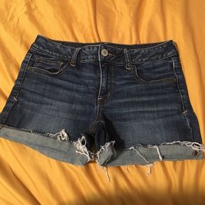 American eagle shortie shorts