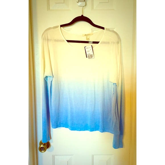 Forever 21 Tops - NWOT Ombré Long Sleeve Knit Top