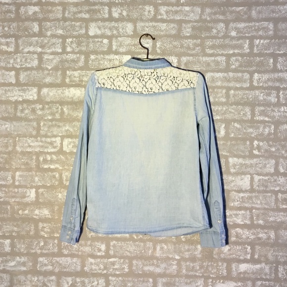Denim Button Up - Picture 3 of 4